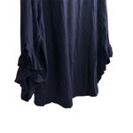 Flying Colors Virginia Cavaliers Women's Ruffle Sleeve Top Blue XL Photo 11