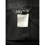 Misook  Straight-Leg Satin Pants Black Size Small New Shiny Flowy Size Zip Photo 6