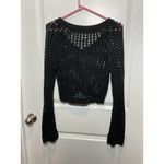Wild Fable Women’s Sweater Black Crop Top Y2K XS Knit X-Small Photo 3