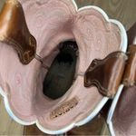 Ariat  Quickdraw Badlands Western Boots Square Toe Pink Purple Women’s Size 6.5 Photo 5