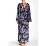 Free People Melrose Bell Sleeve Floral Maxi Dress Night Combo 2 Photo 6