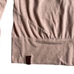 Naketano  Mandy Cowl Neck Hooded Sweatshirt Blush Pink Size Small Photo 2