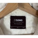 Cisono LA Outwear Puffer Jacket Hooded Soft Fleece Lined Cozy Minimalist Sz L Size L Photo 5