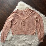 Free People Mercury Heathered Henley Sweater Photo 2