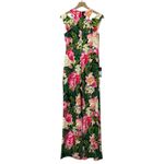 Tadashi Shoji NWT Zora Floral Shoulder Cut-Out Jumpsuit - XS Photo 3