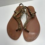 Ralph Lauren Lauren Women’s Alexa Leather Sandals Size 6 Photo 3