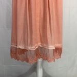 Umgee Mineral Washed Coral Sleeveless Swing Dress Size Large Photo 10