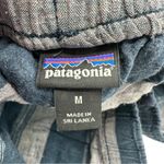 Patagonia Island Hemp Navy Blue Striped Baggies Shorts Size Medium Photo 3