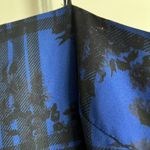 Finders Keepers NWT  Blue Tart Crystal Air Dress | Blue Tartan Floral | Small Photo 4