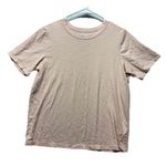 Faherty  Sunwashed Organic Cotton T Shirt Crewneck Tee Pink Women’s Small Coastal Photo 0
