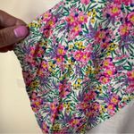 Natural Life The  Daphne Mixed Print Top Size Large Boho Two‎ Sided Raw Hem Photo 4