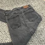 Madewell 10” High-Rise Skinny Crop Black Wash Jeans Size 29 Photo 7