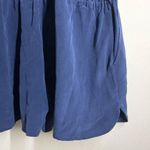 Joie  Silk Scoop Neck Romper Playsuit Navy Blue size XS Photo 9