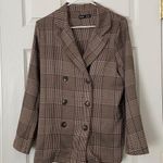 SheIn brown oversized blazer Photo 1