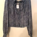 Free People Leopard Print Shirt  Photo 0