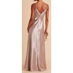 Birdy Grey  Bridesmaid Dress Style Jay Color Taupe Fabric Satin Size Women's XS Photo 1