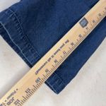 LA CERA Denim Dress Floral Embroidered Button Front Midi Women's Medium Blue Size undefined Photo 9