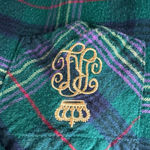 Ralph Lauren  Flannel Pajama Shirt Cotton Blend Long Sleeve Photo 1