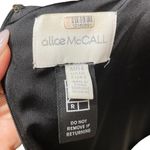 Alice McCALL Oscar Maxi Dress Sleeveless Ruched Polka Dot Black White Size US 10 Photo 8