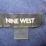 Nine West Fit and Flare Navy Floral Dress Size 6 Photo 1