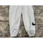 Nike  Woven Swoosh Pant Women's White/Black Small S Photo 1
