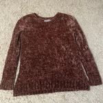 Orvis Crew Neck Chenille Sweater Pullover Size Medium Photo 0