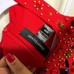 Ashley Stewart  Embellished Beaded Sweater Halter Sexy Eclectic‎ Photo 3