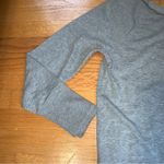 Juicy Couture  Pam Gela Off Shoulder Pullover Top Heart Charm Gray Women's XL Photo 3