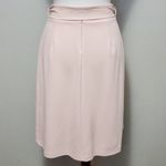 Worthington pale pink tie waist midi skirt size 8p Photo 3
