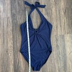 Helen Jon Plunge Tortoise One Piece Swimsuit in Navy Blue S Photo 7