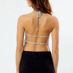 We Wore What Crystal Cowl Neck Top Photo 1