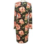 H&M Floral Bodycon Long Sleeve Formal Midi Dress NWT Photo 1