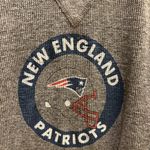 Tailgate New England Patriots Cropped Long Sleeve Tee Photo 1
