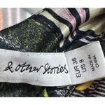 & Other Stories & Other Stories Dress Size 8‎ Tie Neck Unique Floral Print Photo 3