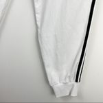 Boston Proper  White Side Stripe Jogger Track Pants Photo 3