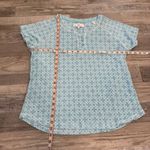 Karen Neuburger Blue Short Sleeve Crop Pant Pajama Set D20 Photo 3