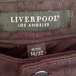 Liverpool  Women's Black Cropped Pants 14P Photo 1