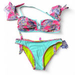 Ymi Bright Colorful Off Shoulder Bikini‎ Photo 0