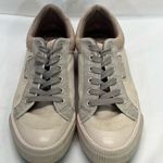 Rocket Dog ROCKET‎ DOG CHERRY PLATFORM PLUSH FOAM SNEAKERS 9.5 BEIGE/PINK GRAY LACES PREOWN Photo 1