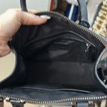 Milly Top Handle Patent Leather Ombré Gray Teal Black Purse w/crossbody strap Photo 13