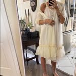 Vanity Fair 1950s  Peignoir Set full sweep swing Size
Swing nightgown and robe Photo 9