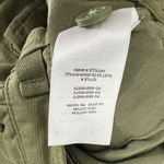 TNA Aritzia Supply Cargo Pants Green Heavyweight Cotton Baggy Women’s Size 0 Photo 9