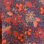 Free People  Floral Scarf Teegan Mini Dress V Neck Size L Photo 14