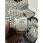 Dress Barn Brown and White Geometric Print A-Line Skirt, size S Photo 6