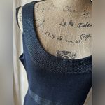 St. John  Santana Knit Black Dress Photo 1