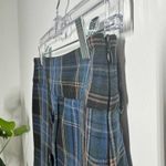 Anthropologie Maeve Skirt Women 2 Bernadette Plaid Pencil Dark Academia Punk Photo 3