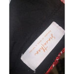 Red Tweed Since then Skirt NWOT Anthropologie holiday winter fall lined designer Size M Photo 4