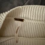 Free People  White Crew Neck Sweater Photo 1