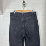 Old Navy Washed Black Extra High Rise Sky-Hi Wide Leg Jeans Size 10 Photo 9