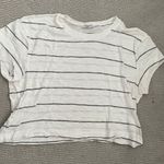 Splendid Striped Body Crop T Shirt Photo 0